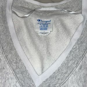 Champion v neck sweatshirt